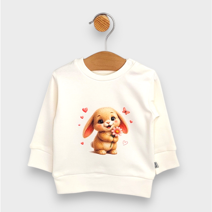Rainy Бебешка блуза с дълъг ръкав So Cute 62-92 см. екрю