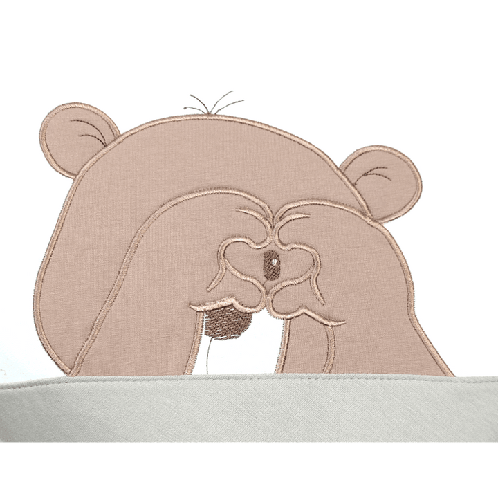 Rainy Βρεφική κουβέρτα 85х85 εκ. Love Bear