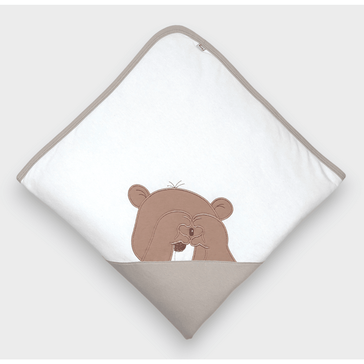 Rainy Βρεφική κουβέρτα 85х85 εκ. Love Bear