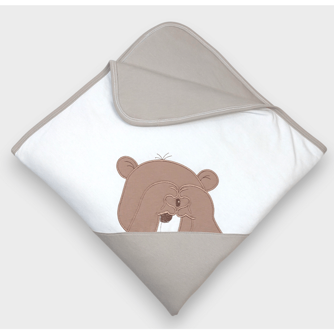 Rainy Βρεφική κουβέρτα 85х85 εκ. Love Bear