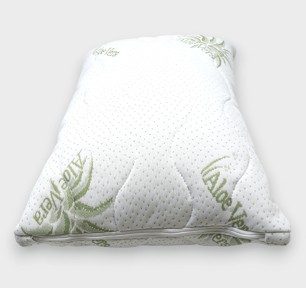 Rainy бебешка възглавничка Aloe, 40х60 см., дишаща материя, с цип