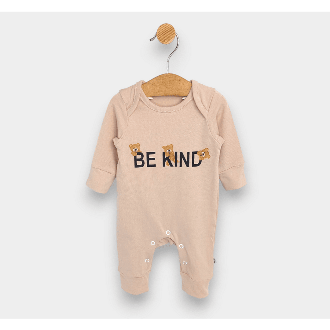 Rainy βρεφικό φορμάκι Be Kind με μακρύ μανίκι 56-86εκ.