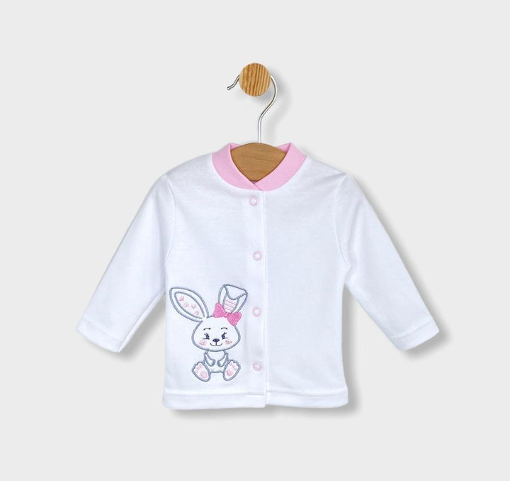 Rainy βρεφικό σετ 2 τεμαχίων Bunny για κορίτσι 56 - 68 εκ.
