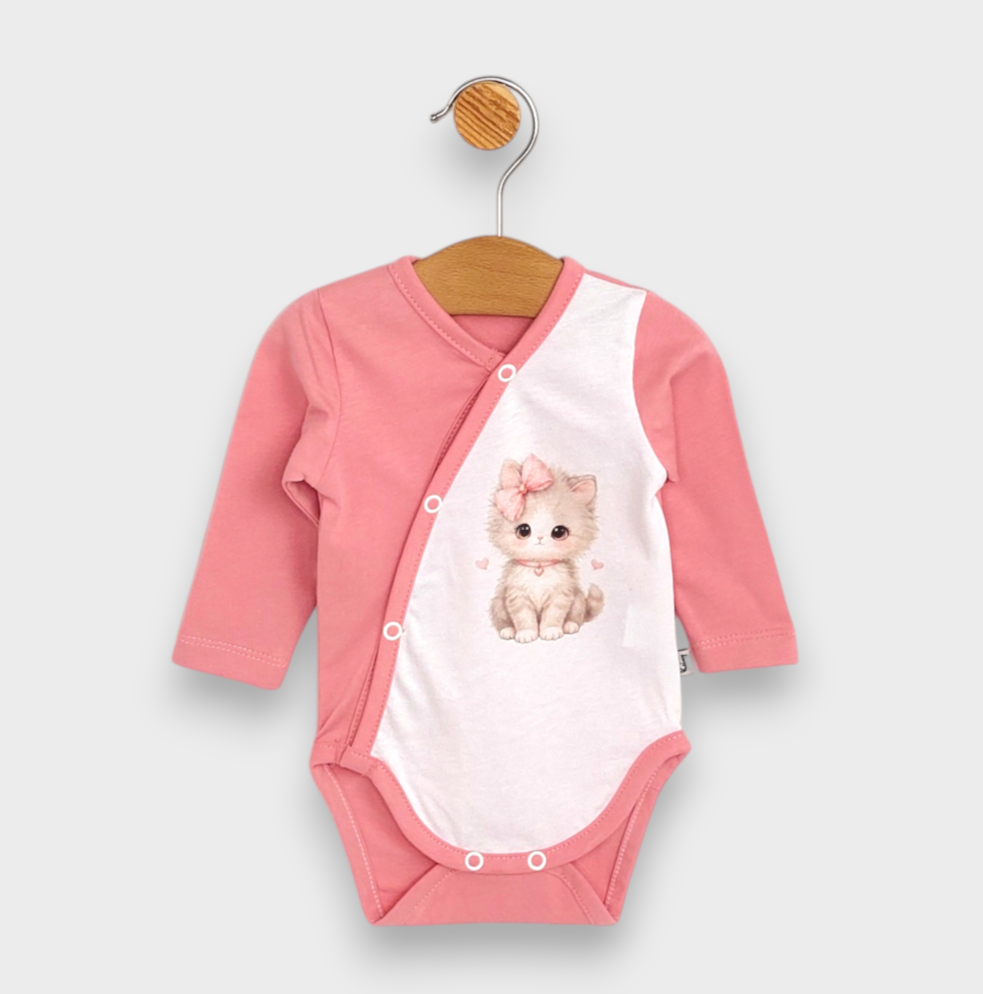 Rainy Бебешки комплект 3 части 56-68 см. Hello little one пудра