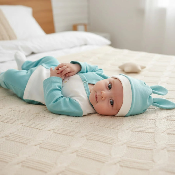 Rainy Бебешки комплект от 3 части Little one 48-62 см.