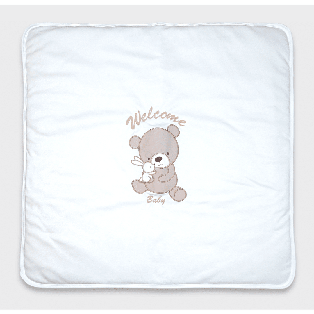 Rainy Βρεφικό σετ εξόδου από το μαιευτήριο 7 τεμ. Welcome Baby Bear and Rabbit