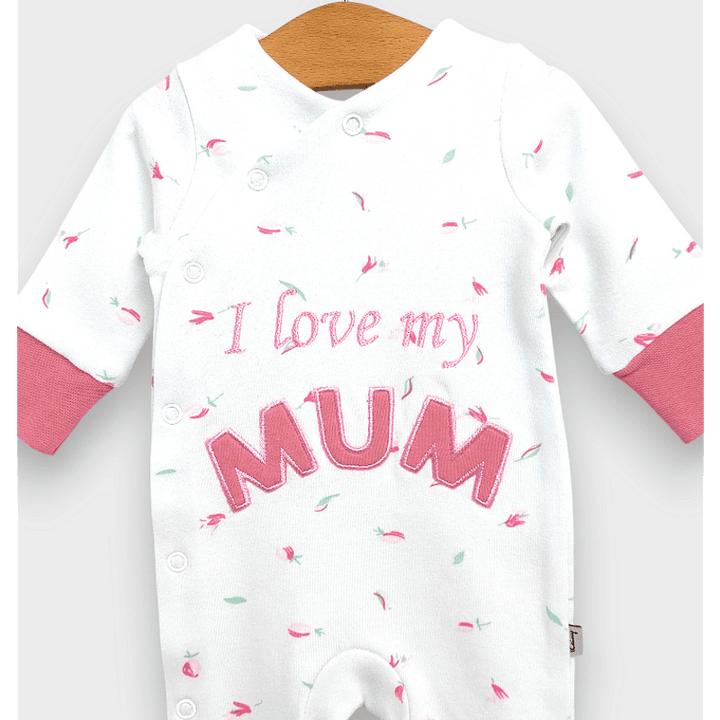 Rainy Βρεφικό σετ εξόδου 8 τεμ. I love my mummy