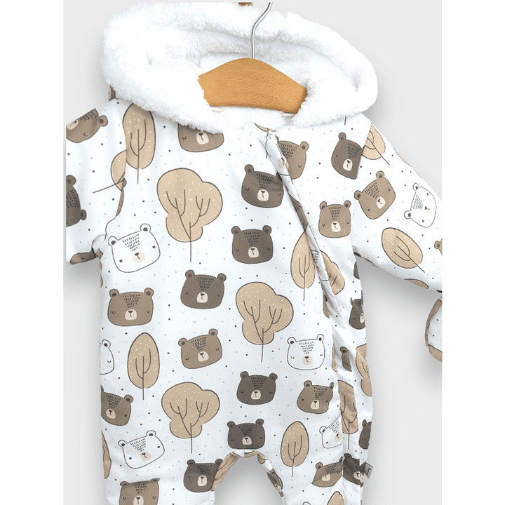 Rainy Βρεφικός υπνόσακος Bears and trees 56 - 86 εκ. λευκός