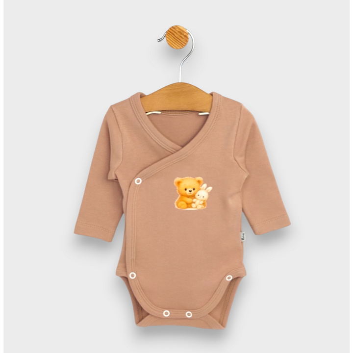 Rainy Βρεφικό κορμάκι με μακριά μανίκια 48 - 74 εκ. Baby Bear