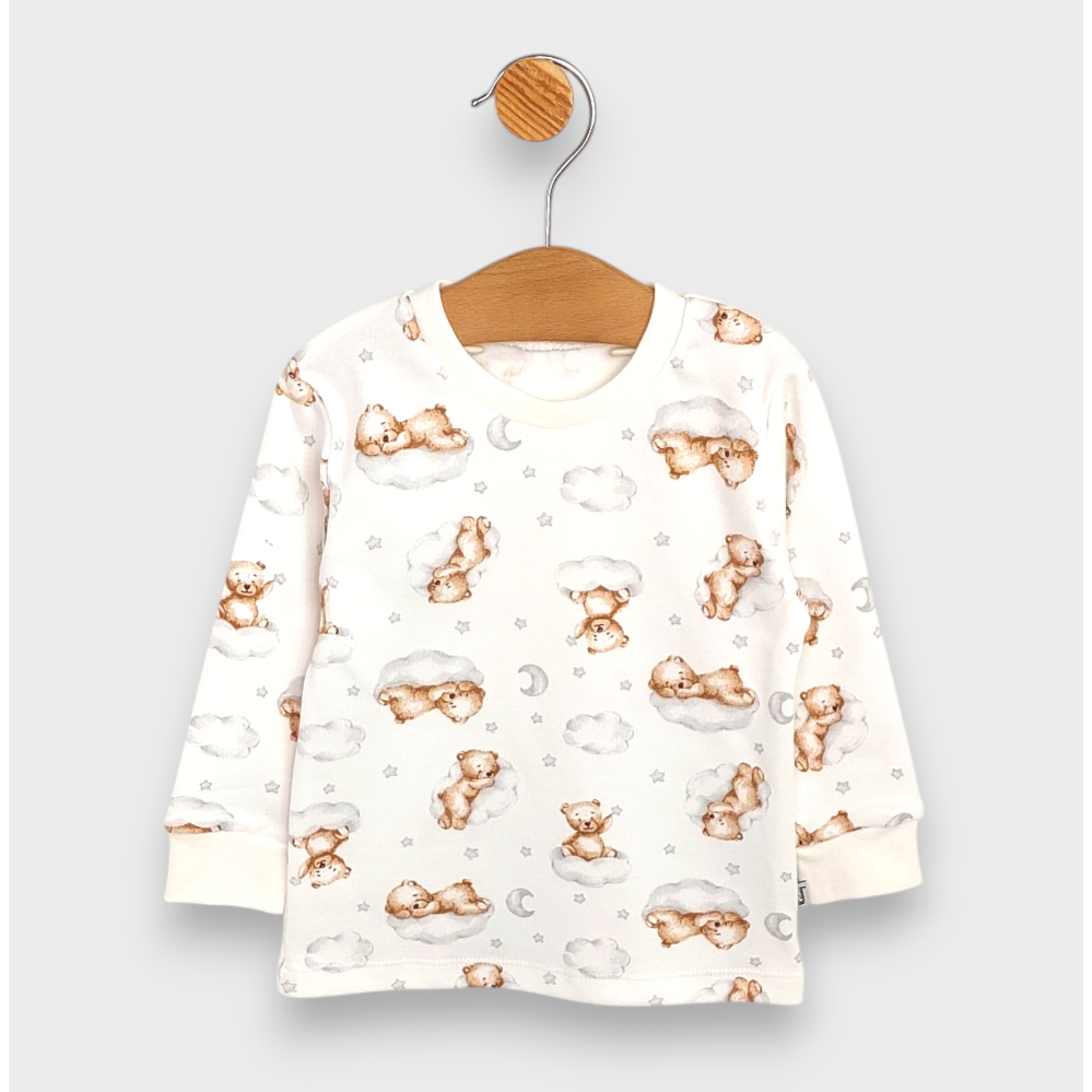 Rainy Детска пижама с дълъг ръкав Cloud Bear 74 - 110 см.