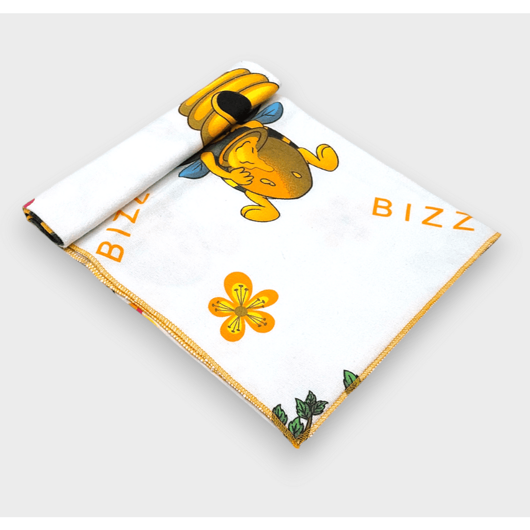 Rainy Комплект памучни пелени за бебе Бархет и Тензух Пчелички Buzz