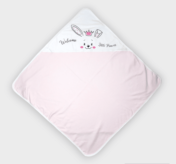 Rainy Лятна бебешка пелена Welcome little princess 85х85 см.