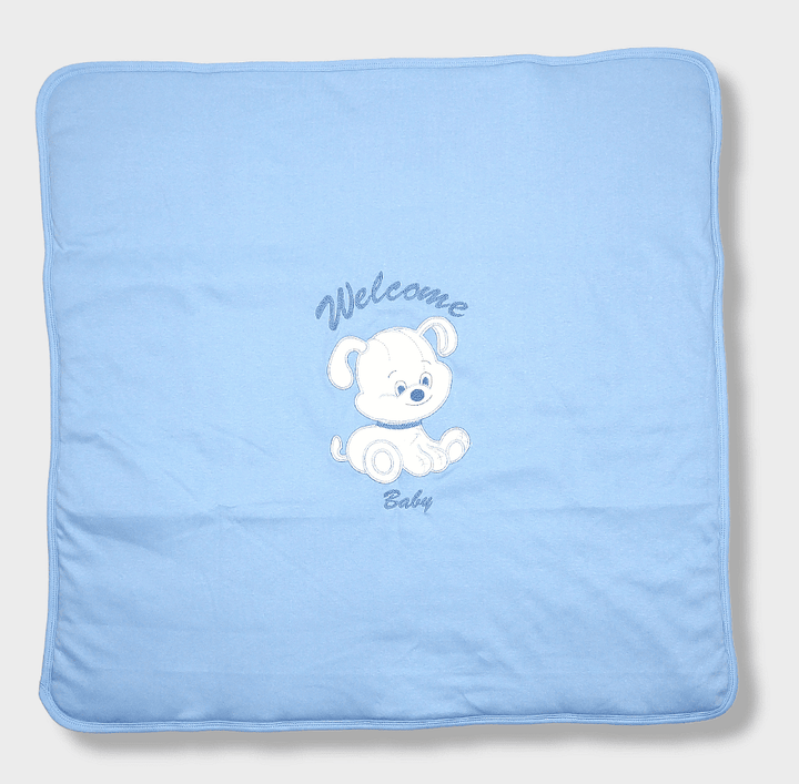 Rainy Σετ εξόδου από το μαιευτήριο 7 τεμαχίων Welcome Baby Dog