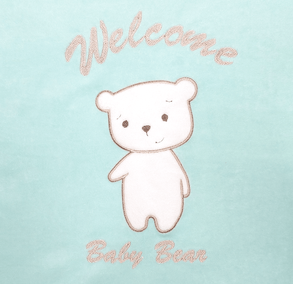 Rainy Χειμερινό σετ εξόδου από το μαιευτήριο 7 τεμαχίων Welcome Baby Bear